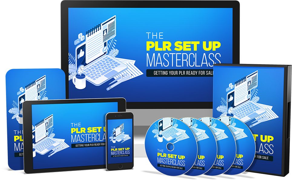 The PLR Set Up Masterclass Video Course