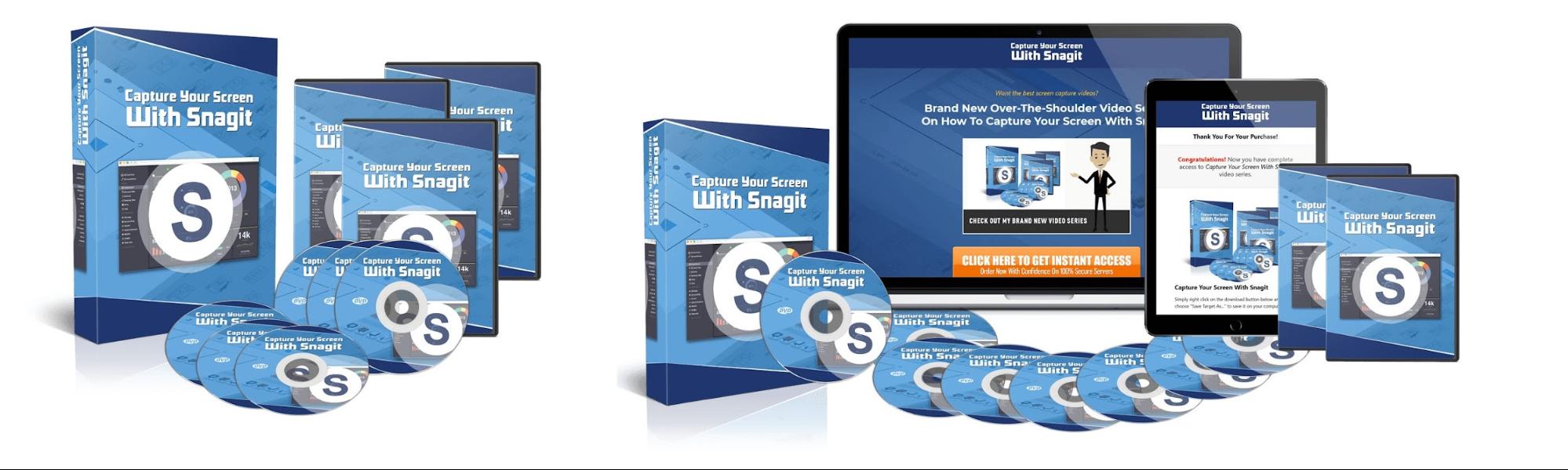 Capture Your Screen With Snagit – 40 videos course