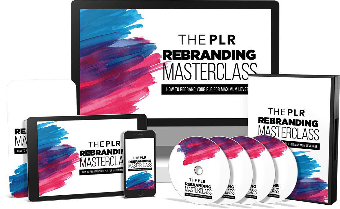 The PLR Rebranding Masterclass Video Course
