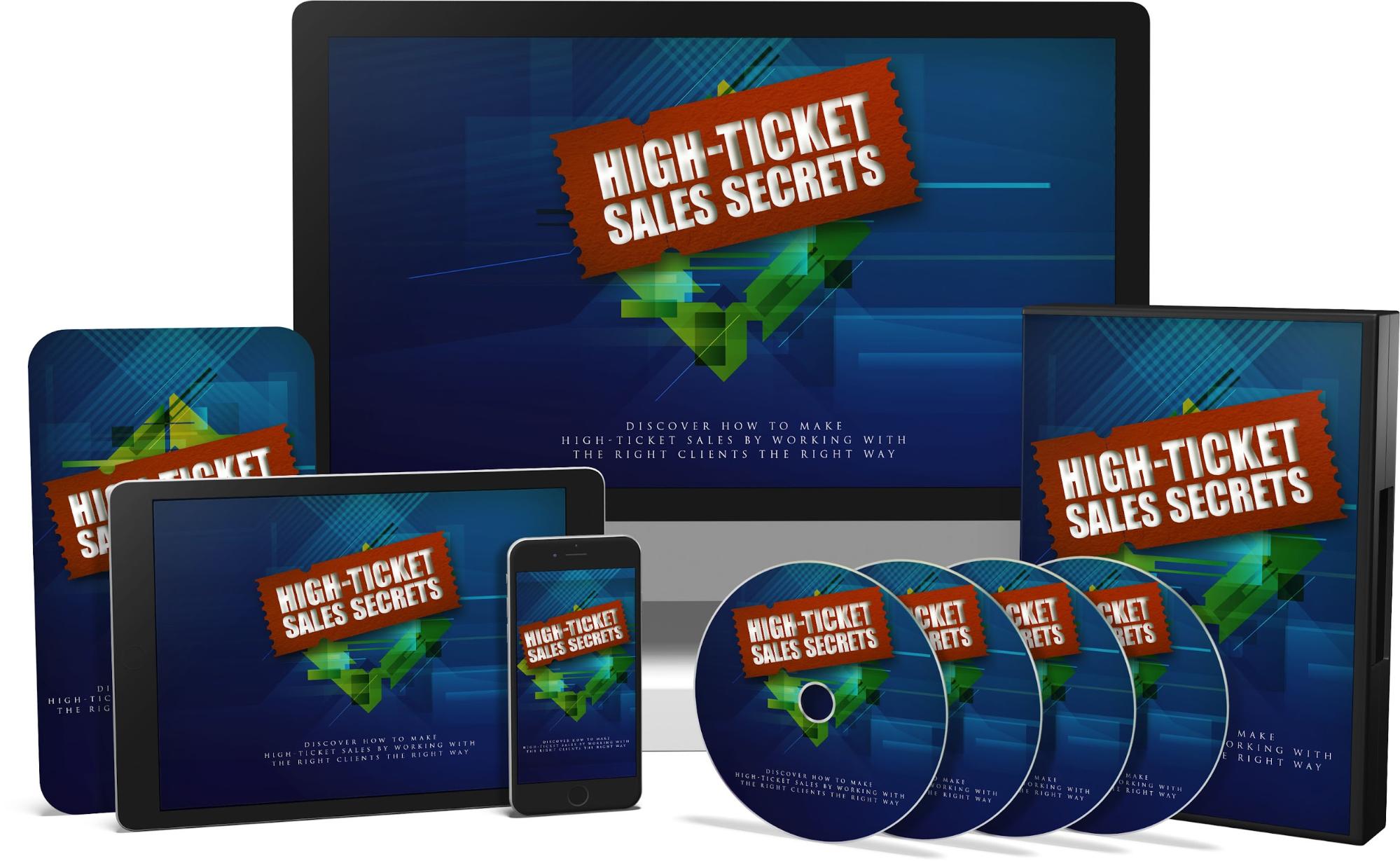 High Ticket Sales Secrets book & video training