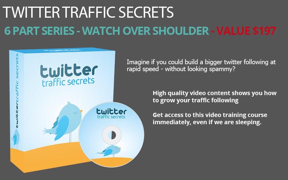 Twitter Traffic Secrets Video Training